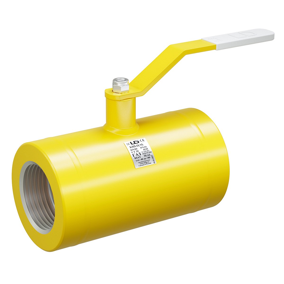 Fully Welded LD Ball Valve Gas Thread/thread Full Bore
